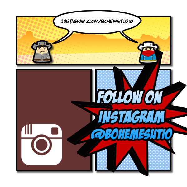 Follow on instagram: @bohemestudio